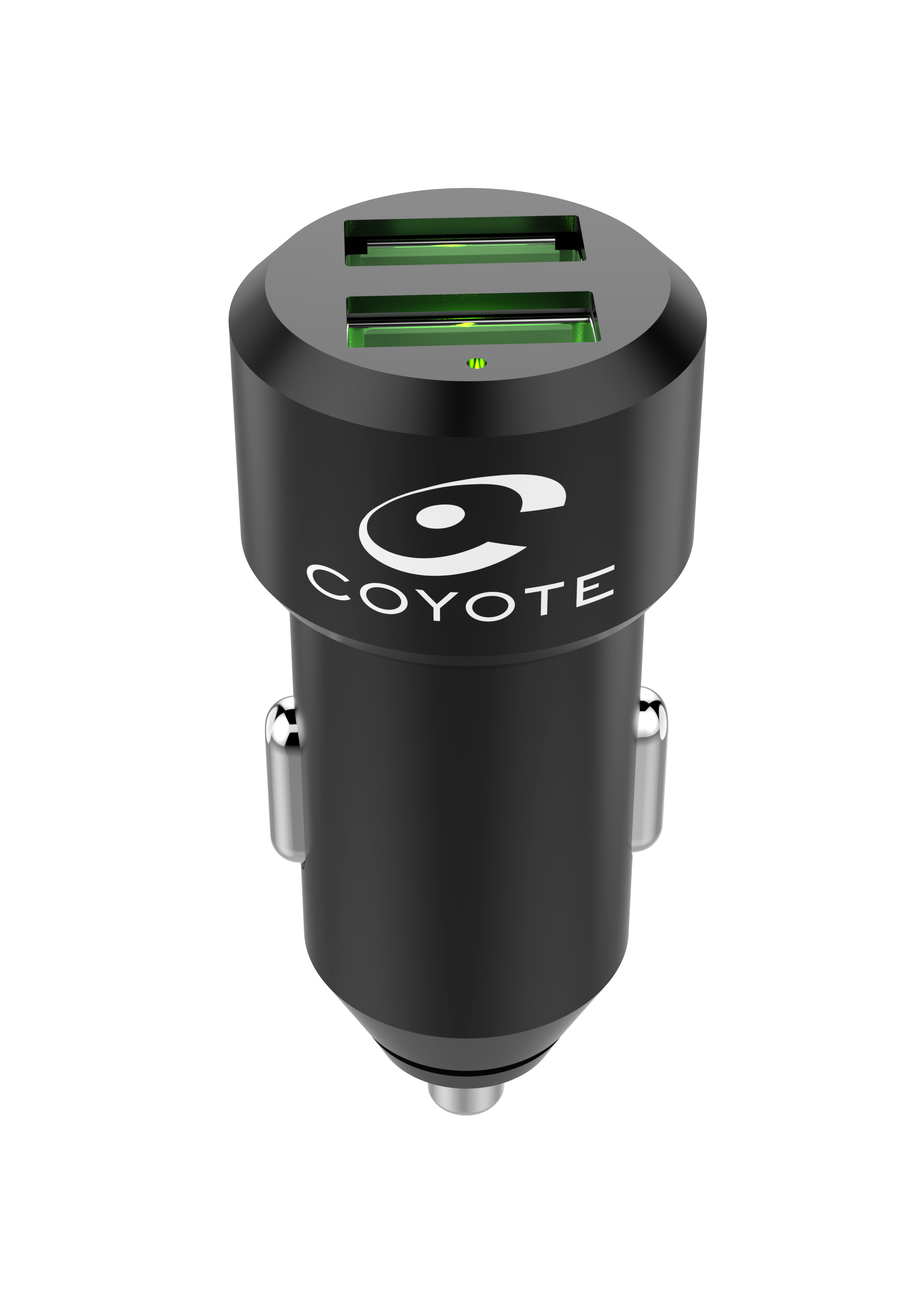 Caricabatteria Da Auto Per Accendisigari Con Doppia Porta USB P2 Supporta Il Caricatore Per Lettore Di Auto Con Chiamate In Vivavoce Bluetooth